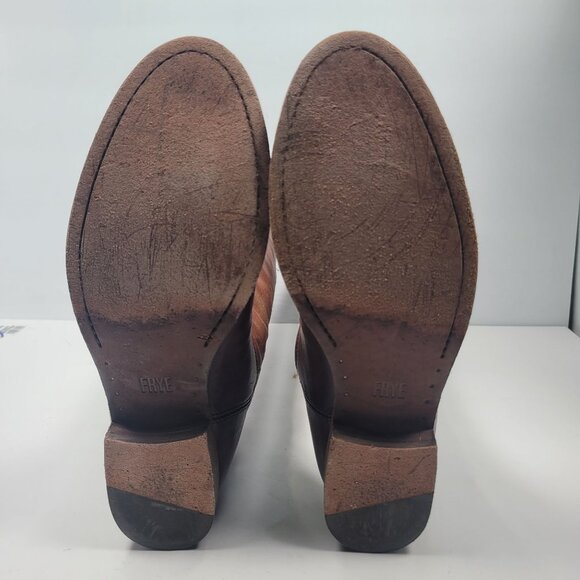 Frye Melissa Button 2 Women's Brown Boots 3475449 US Size 10B - Picture 11 of 16